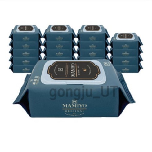 마미요 오리지널 아기 물티슈 캡형 100매입 20팩, 20개