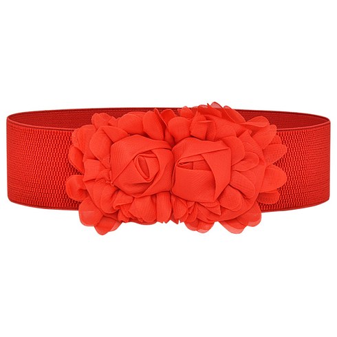 댄스벨트 - 댄스복 벨트 스팽글 더블 로즈벨트 LDT-224