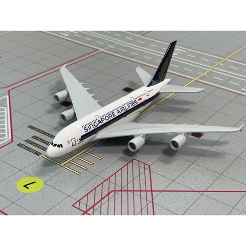 비행기 모형 다이캐스트 1:400 항공기 모형 대한항공 아시아나항공 외 28종 16cm 1:400, 싱가폴 A380