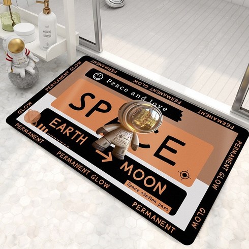 씨엔월드 부드러운 규조토 발매트 화장실 욕실용, 옵션3