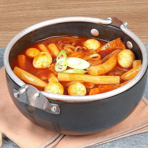 응큼떡볶이 - 산채만 텁텁하지 않고 깔끔한 맛 즉석 내맘대로 국물 떡볶이 밀키트 2인분 파격할인, 순한맛 2세트+매운맛 1세트, 2개