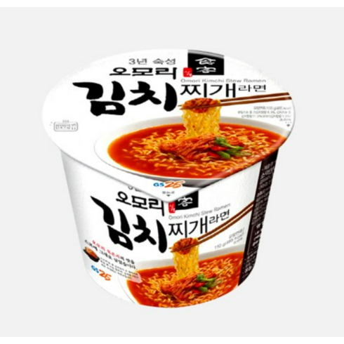 팔도 오모리 김치찌개라면 큰컵 150g, 32개