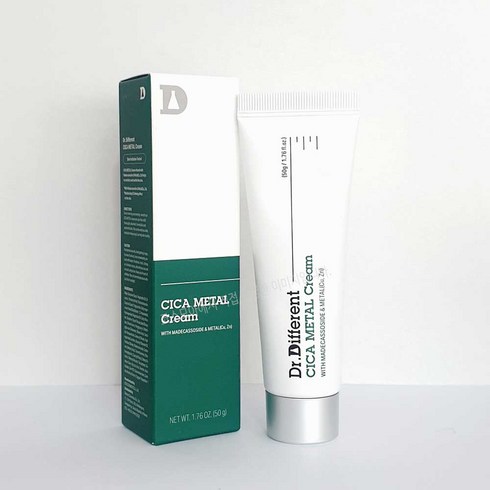 닥터디퍼런트 크림 -시카 메탈(+사은품/마스크팩증정), 1개, 50ml