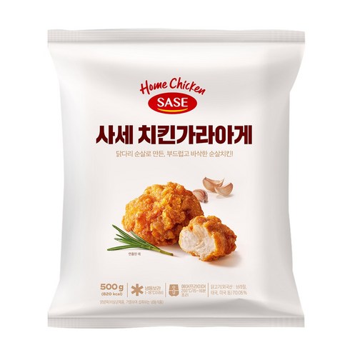 치킨 가라아게, 500g, 6개