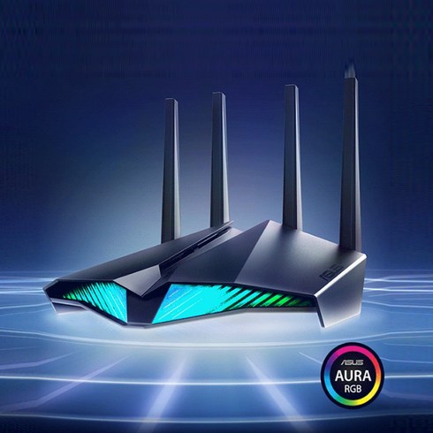 au620rt - 에이수스 듀얼 밴드 풀 기가비트 라우팅 와이어리스 라우터 5G 어드밴스드 V2 유무선공유기, RT-AX82U, 1개