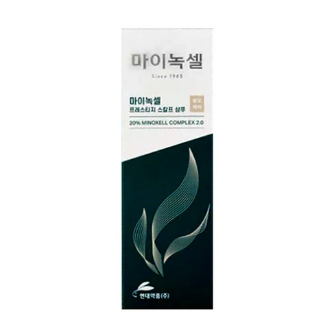 최신상 현대약품 마이녹셀 프레스티지 탈모샴푸 480ml, 1개