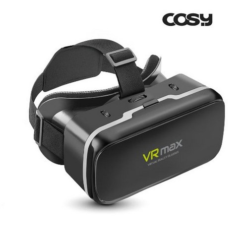 코시 맥스 스마트폰 VR 블랙 VR2182/스마트폰용 VR 영화 게임