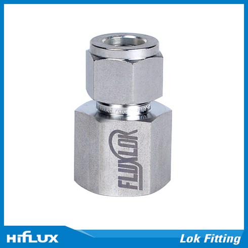 lok fitting npt pt - 하이플럭스 FLUXLOK 락피팅 Female Connector NPT, 1개