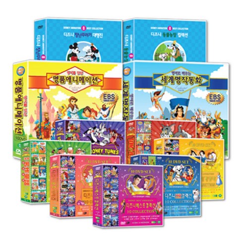 시즌03 블루편 디즈니 HD 컬렉션 10종DVD, 1세트