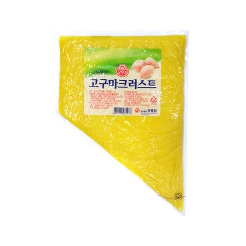 오뚜기 오쉐프 고구마크러스트, 1kg, 1개