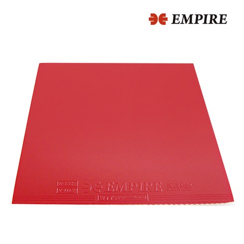 엠파이어 탁구라켓 탁구러버 탁구라바 V-8 (한국산 품질보증), 빨강