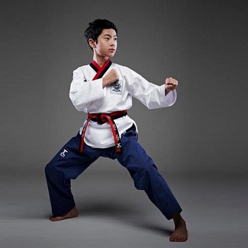 [티맥스] JC 유품남자 품새경기복 품도복 남자 남성 품도복 공인도복 공인 품새도복 골지
