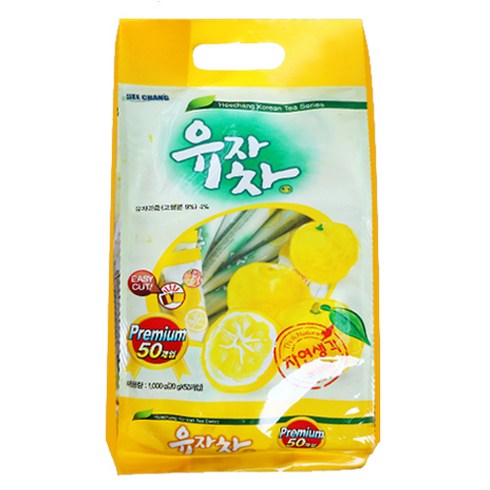 자연생각 유자차, 20g, 50개입, 1개