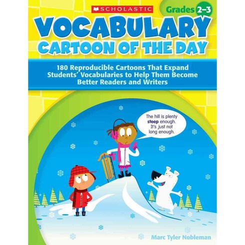 Vocabulary Cartoon of the Day Grades 2-3: 180 Reproducible Cartoons That Expand Students