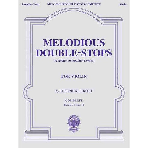 Melodious Double-stops Melodies En Doubles-cordes: For Violin Complete Books 1 & 2, G Schirmer Inc