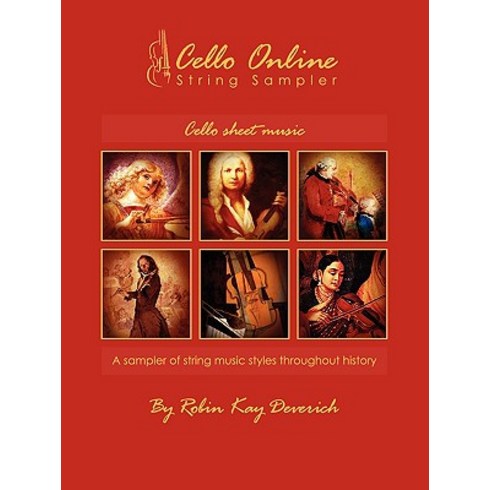 Cello Online String Sampler Cello Sheet Music Paperback, Global Music School String Publications