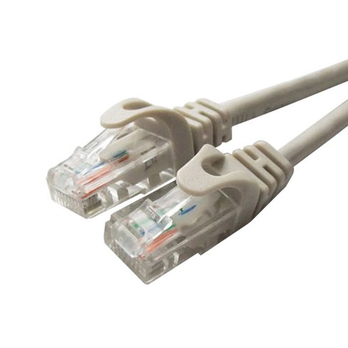 애니포트 고급형 UTP 20m CAT6 랜선 케이블, 그레이, 1개