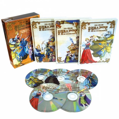 RHK 올림포스 가디언 DVD 5장 세트 그리스로마신화 세트