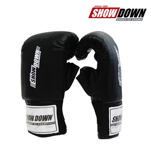 SHOWDOWN 쇼다운 글러브 일반형 백글러브 복싱 샌드백글러브 복싱글러브, 레드