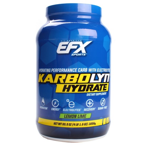 올아메리칸이에프엑스 카르볼린 하이드레이트 레몬 라임 글루텐 프리 무설탕, 1개, 1.86kg