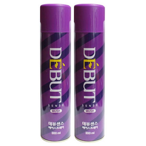 드봉 데뷰 스프레이 무스크향 2개, 300ml