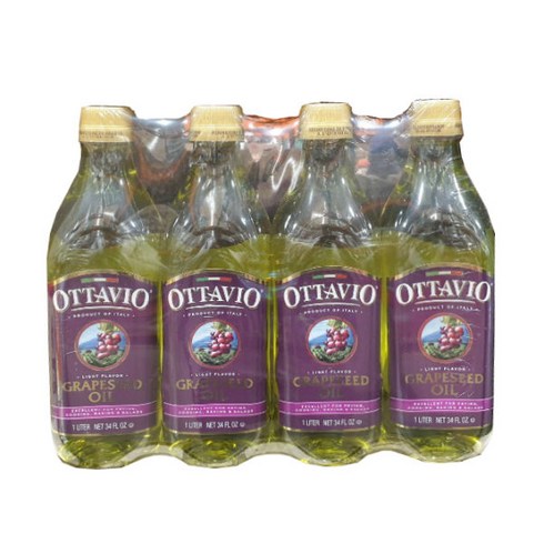 오타비오 OTTAVIO 포도씨유 1L, 4개