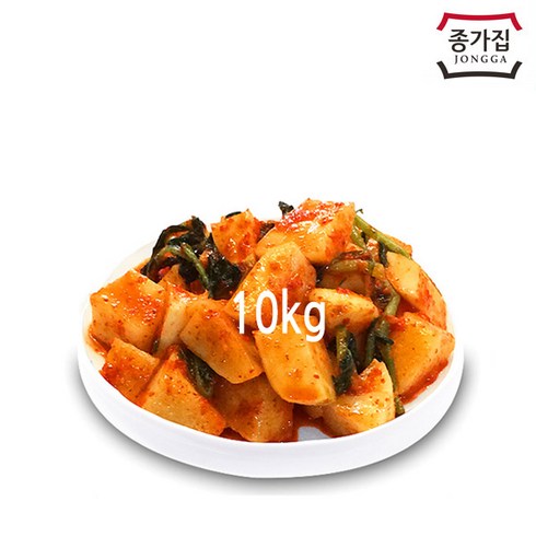 종가집 [종가집공식판매몰] 먹기좋게 자른 총각김치 10kg, 1개