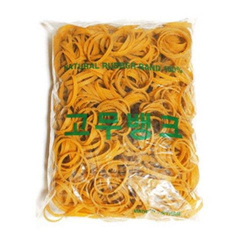 고무뱅크 고무밴드 1kg, 70 x 1.6 x 5.0 1kg, 1봉