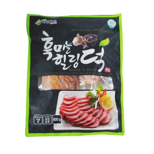 자연푸드 흑마늘 힐링덕 오리훈제슬라이스800g 1개, 800g