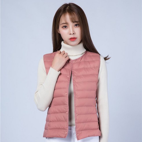 여성경량패딩조끼 TOP01