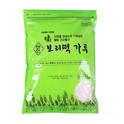 보리떡가루 - 보리떡가루 1kg, 1개