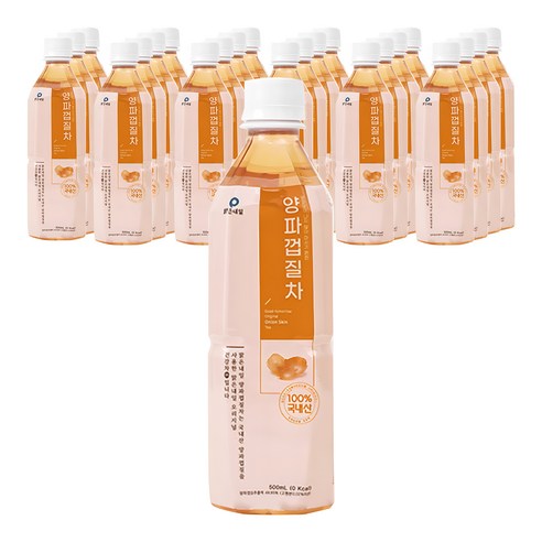 맑은내일 양파껍질차, 500ml, 24개
