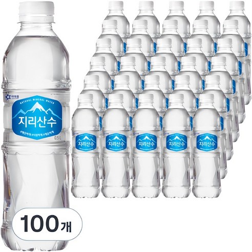 아워홈 지리산수 블루, 100개, 500ml