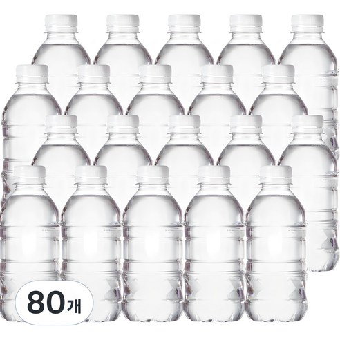 물하나 ECO 생수, 330ml, 80개