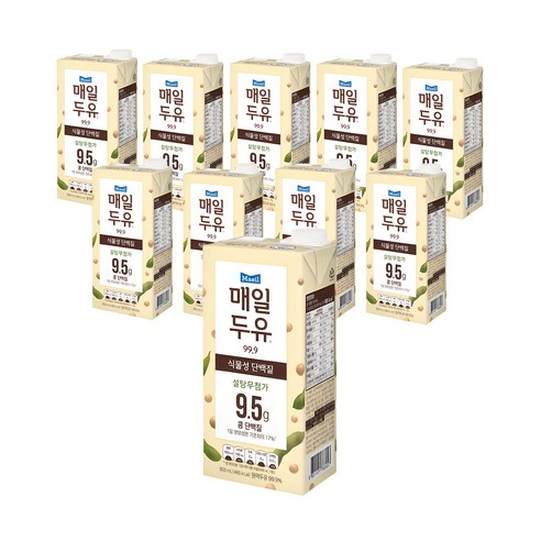 매일유업 매일두유 99.9, 950ml, 10개