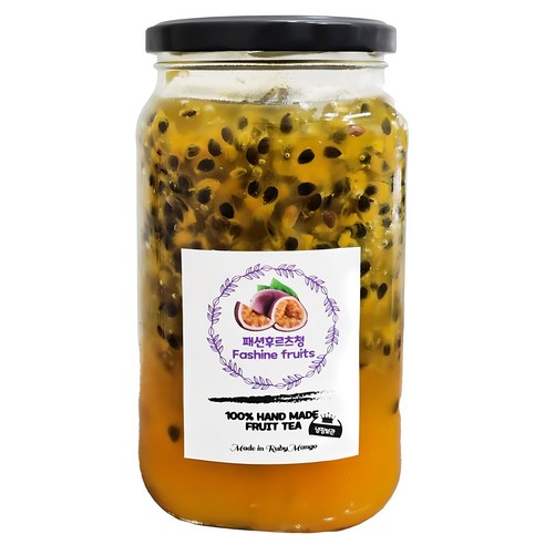 패션후르츠청 루비망고 수제 과일청, 1개, 500g