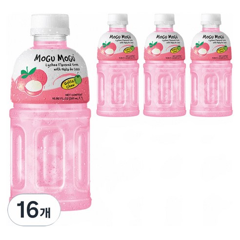 모구모구 리치맛 음료, 320ml, 4개