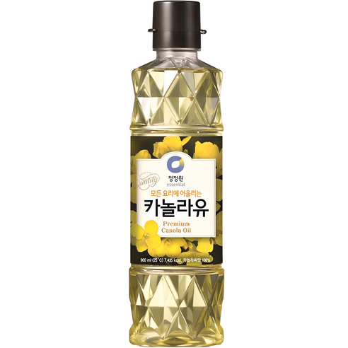 청정원 카놀라유, 900ml, 2개