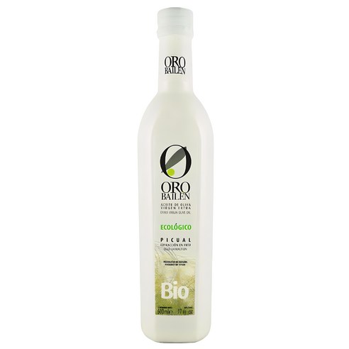 오로바일렌 스페인 피쿠알 엑스트라 버진 올리브오일 BIO 500ml, 1개