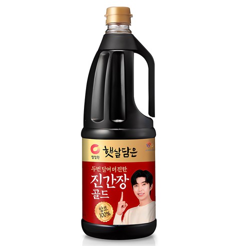 청정원 두번달여 더 진한 진간장골드, 1.7L, 1개