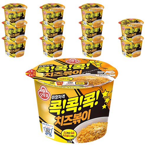 오뚜기 콕콕콕 치즈볶이 95g, 6개 면종류