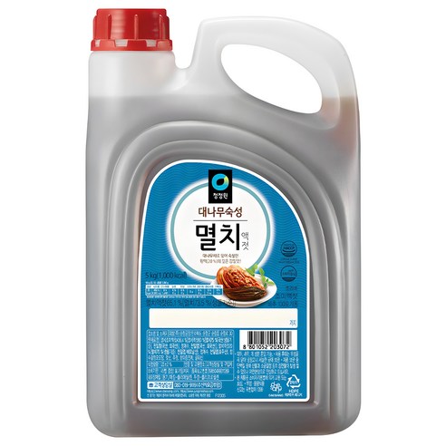 청정원 멸치액젓, 5kg, 1개