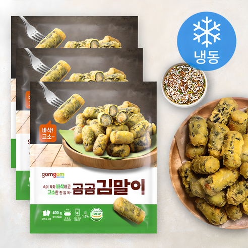 곰곰 김말이 (냉동), 400g, 1개