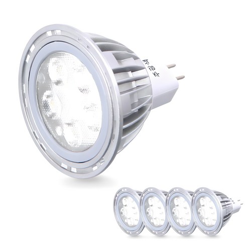 씨티오LED MR16 램프 5W, 주광색, 5개