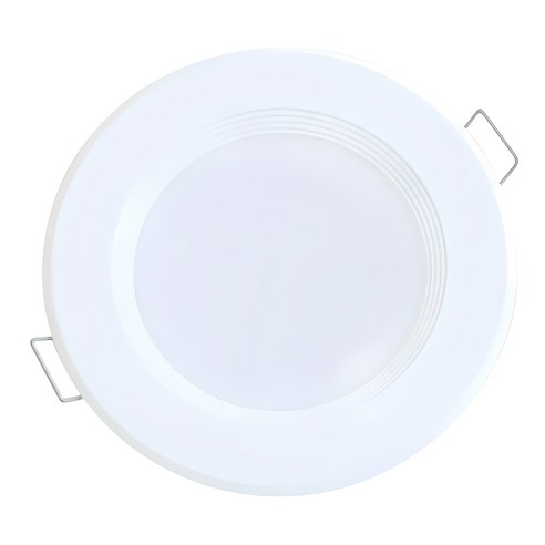 플럭스 확산형 LED 다운라이트 10W, 주광색, 1개