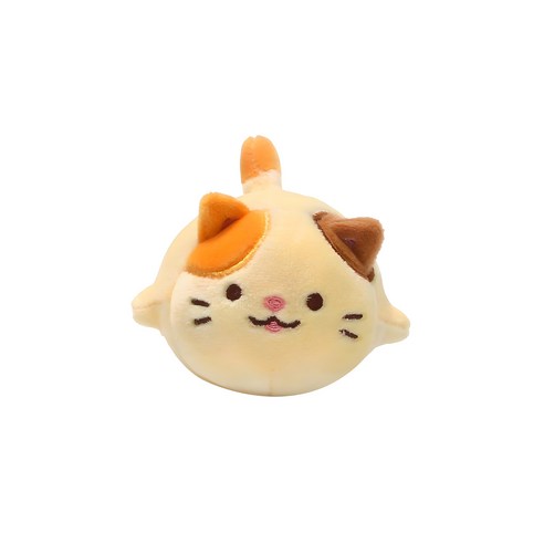 모찌타운 꾹꾹이 스퀴시 고양이 스트레스볼, 6cm, 오드, 1개