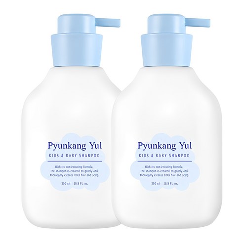편강율 키즈 앤 베이비 샴푸 스위트허브, 590ml, 2개