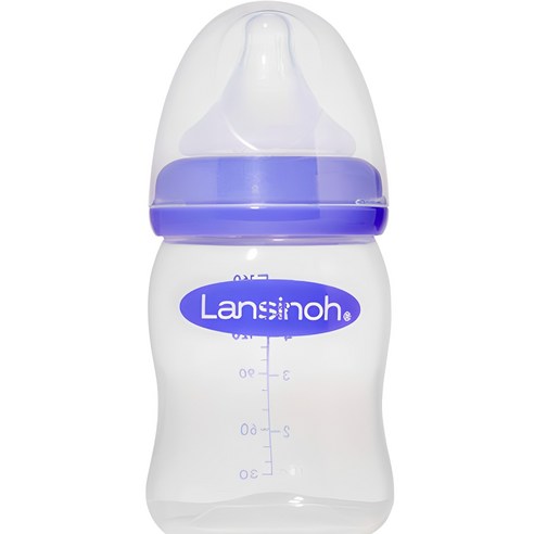 란시노 유아용 PP젖병, 혼합색상, 160ml, 1개