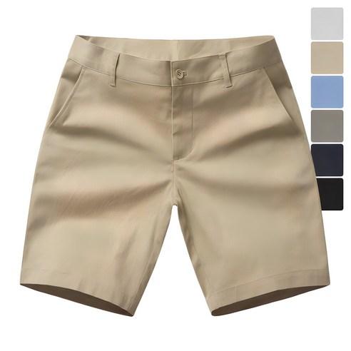 [모니즈] 엄청편한 베이직 스판 반바지 BPT151 남자반바지