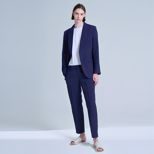 린넨보다 시원한 여름 슬림핏 수트 ver2 (세트) (세탁기 사용 가능) 스마트문상